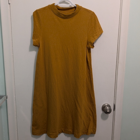 EVERLANE Mock Neck T Shirt Dress - Picture 2 of 5